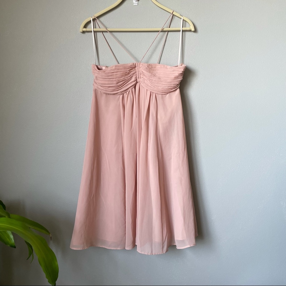 ZARA light pink formal dress size xs